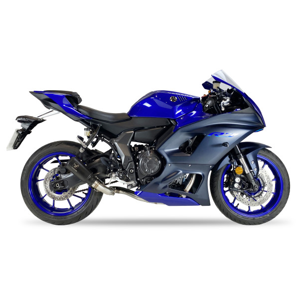 IXRACE Układ wydechowy, tłumik YAMAHA YZF 700 R7 21-24 (RM39 RM40) typ MK2B MK2 BLACK - RACE FULL SYSTEM