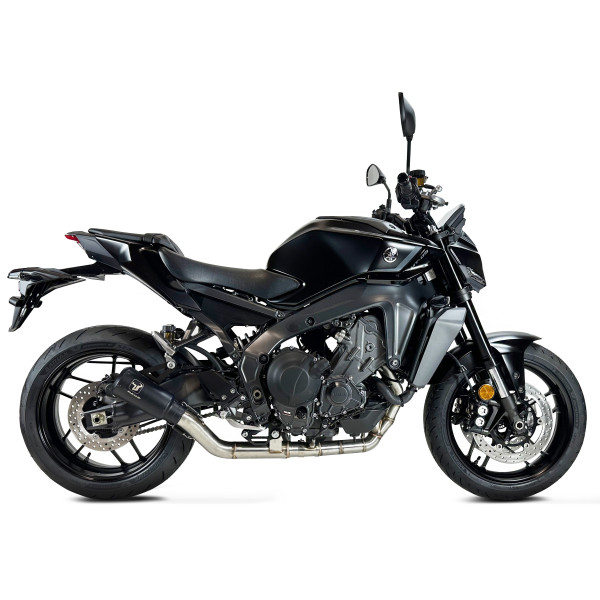 IXRACE Układ wydechowy, tłumik YAMAHA MT-09 2024 (RN87 RN88 RN89 RN90 RN91 RN92) typ MK2B MK2 BLACK - RACE FULL SYSTEM