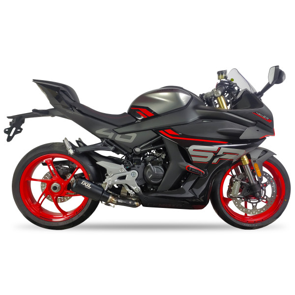 IXIL Tłumik CFMOTO 450 SRS typ RB SLIP ON - RACE XTREM BLACK