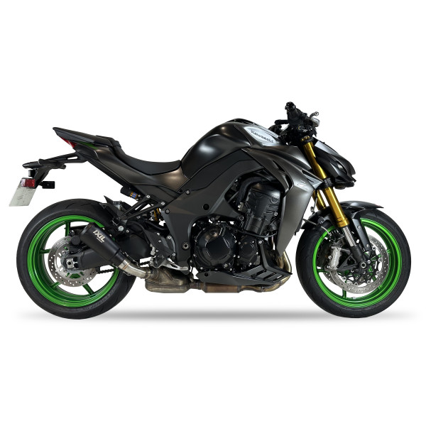 IXIL Tłumik KAWASAKI Z 1100 / SE 2026 (ZRT10G) typ RB SLIP ON - RACE XTREM BLACK (Homologacja)