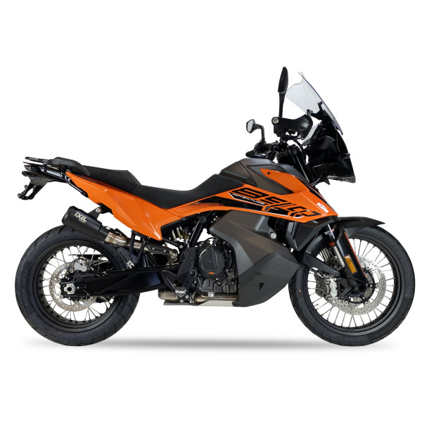 IXIL Tłumik KTM 890 SM T 23-25 (KTM R2 ADVENTURE) typ RB SLIP ON - RACE XTREM BLACK (Homologacja)