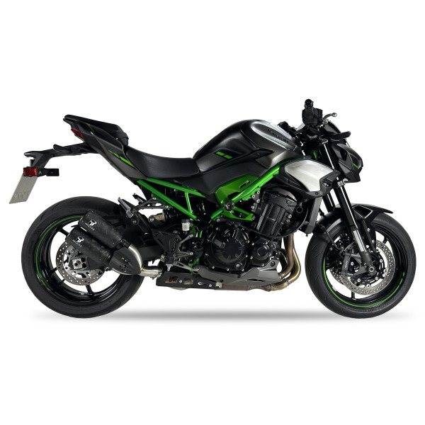 IXRACE Tłumik KAWASAKI Z 900 (91 kW) 2025 (ZR900S) typ DCX2 DCX SERIES (Homologacja)