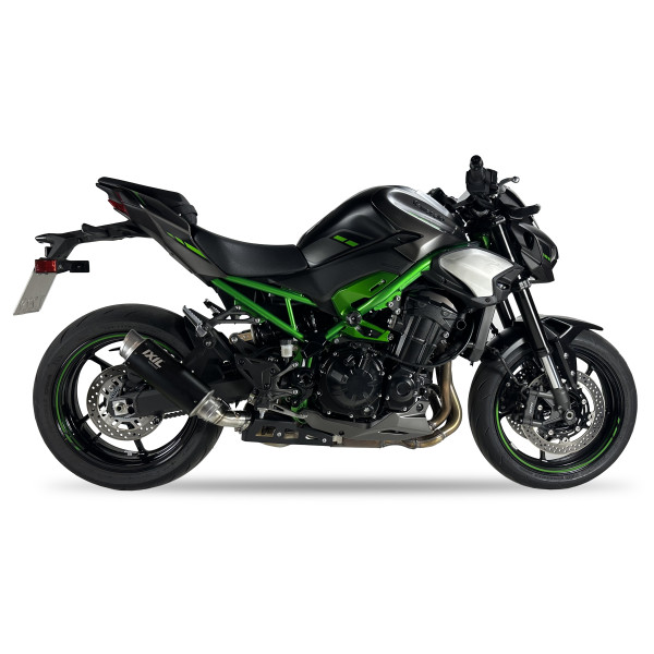 IXIL Tłumik KAWASAKI Z 900 A2 2025 (ZR900V ZR900VA2) typ RC3B SLIP ON - SPORT XTREM BLACK (Homologacja)