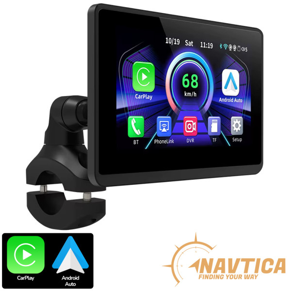 Ekran nawigacyjny NAVTICA Orion 5' do motocykla Android Auto / Apple CarPlay