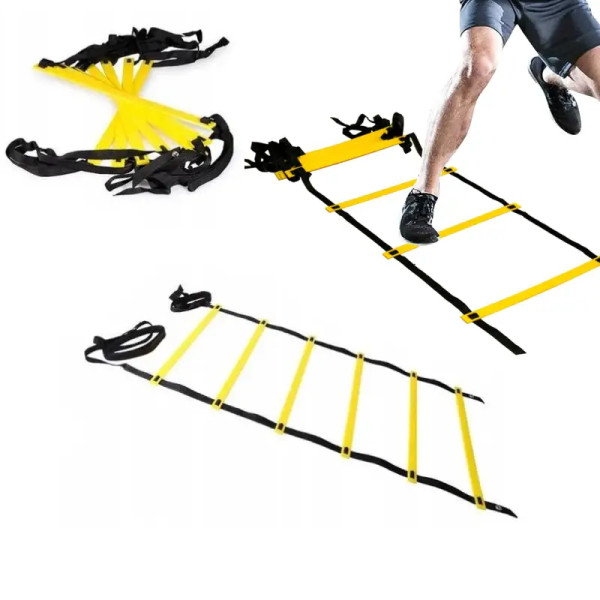 Drabinka koordynacyjna treningowa do ćwiczeń 3m