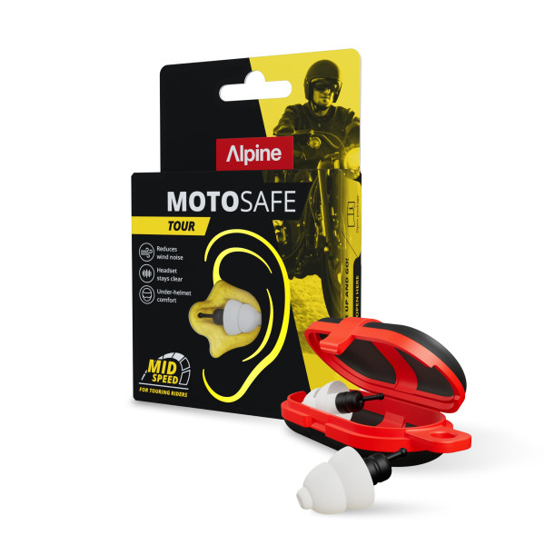 ALPINE zatyczki/stopery do uszu MotoSafe Tour