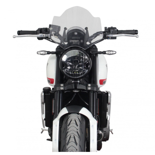 Szyba motocyklowa MRA TRIUMPH TRIDENT660, T300E, 2021-, forma NSPM, bezbarwna