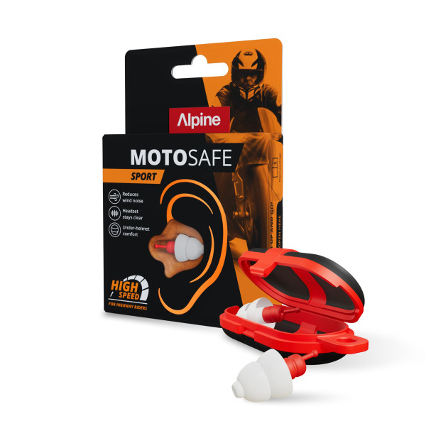 ALPINE zatyczki/stopery do uszu MotoSafe Sport