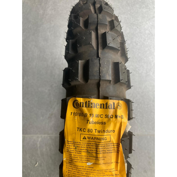 Opona motocyklowa Continental 110/80-19 TKC 80 Twinduro 59Q