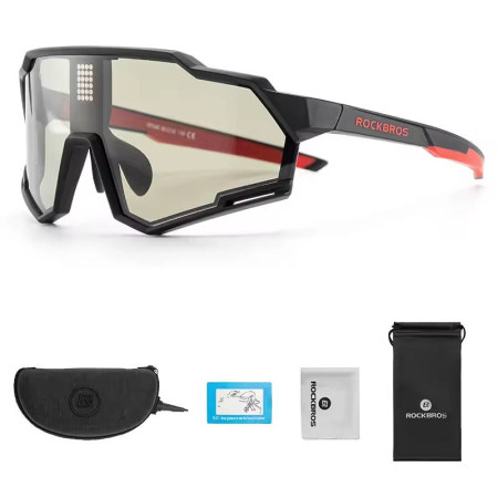 Okulary rowerowe / sportowe fotochrom ROCKBROS UV400 14120005001
