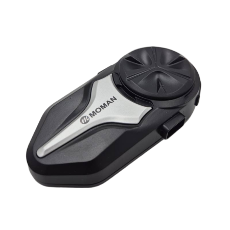Interkom motocyklowy MOMAN CP-X komunikator, bateria 1000mAh, zasięg 2000m