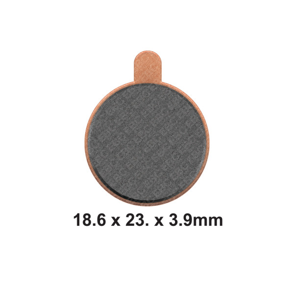 CFA653 - Klocki hamulcowe rowerowe (organiczne) EBC Brakes