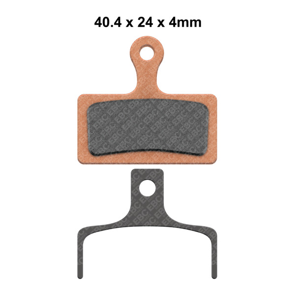 CFA614HH - Klocki hamulcowe rowerowe (spiekane) EBC Brakes