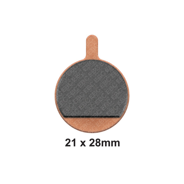 CFA750 - Klocki hamulcowe rowerowe (organiczne) EBC Brakes