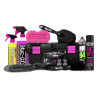 Zestaw kosmetyków do mycia MUC-OFF czyszczenia motocykla, roweru, samochodu 9w1  "Ultimate motorcycle care kit"
