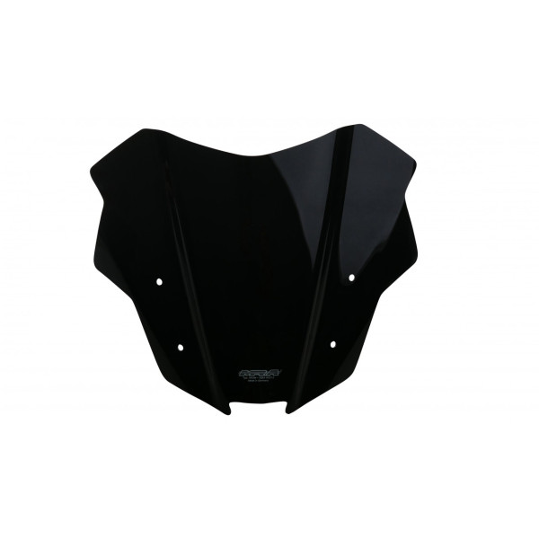 Uniwersalna szyba do motocykli bez owiewek MRA, forma SL, czarna