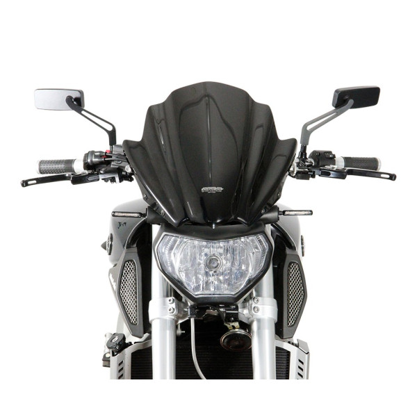 Szyba motocyklowa MRA YAMAHA FZ-09, , 2014-2016, forma NRM, przyciemniana