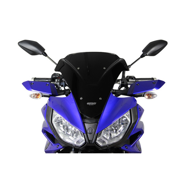 Szyba motocyklowa MRA YAMAHA MT-07 TRACER (TRACER 700), RM14, RM15, 2016-2019, forma SPM, czarna