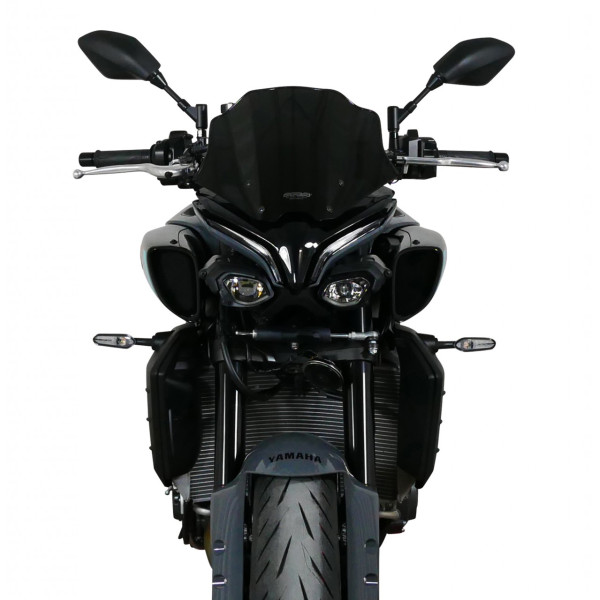 Szyba motocyklowa MRA YAMAHA MT-10 2022, forma NRM, czarna