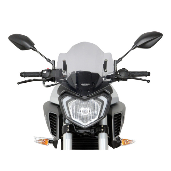 Szyba motocyklowa MRA YAMAHA MT-125, RE 11, 2015-2019, forma NRM, bezbarwna
