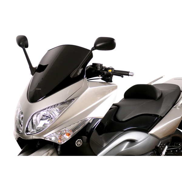 Szyba motocyklowa MRA YAMAHA T-MAX 500 (XP), SJ06, 2008-2011, forma SPM, czarna