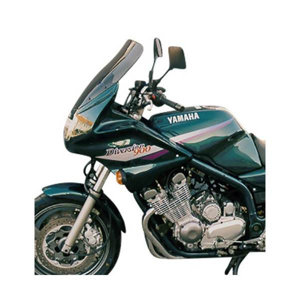Szyba motocyklowa MRA YAMAHA XJ 900 S DIVERSION, 4KM, 1995-, forma T, czarna