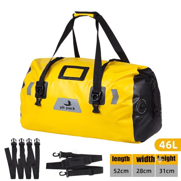 Torba motocyklowa YHPACK MT-46L PVC wodoszczelna