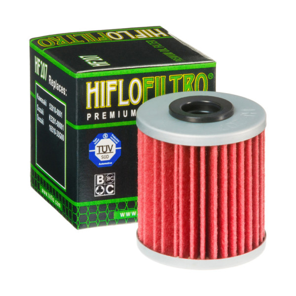 FILTR OLEJU HIFLO HF207 KXF 250 04-24, RMZ 250/450 04-24