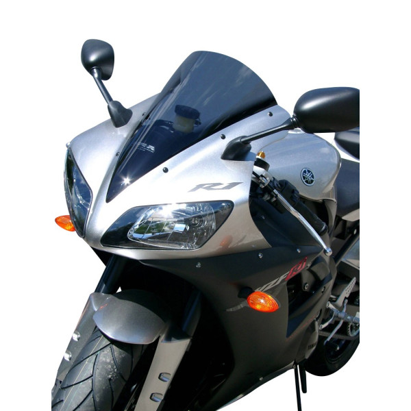 Szyba motocyklowa MRA YAMAHA YZF R 1, RN09, 2002-2003, forma R, bezbarwna