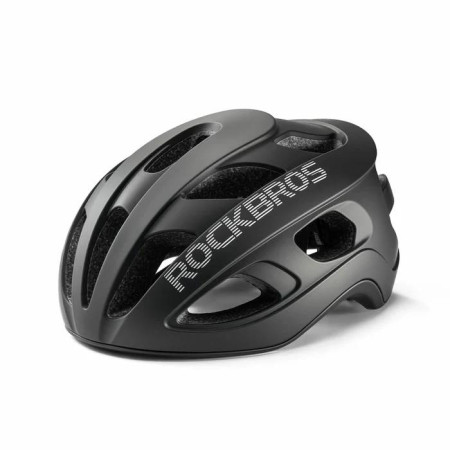 Kask rowerowy dla dorosłych (58-62 cm) czarny mat, ionic+ ROCKBROS 100049007