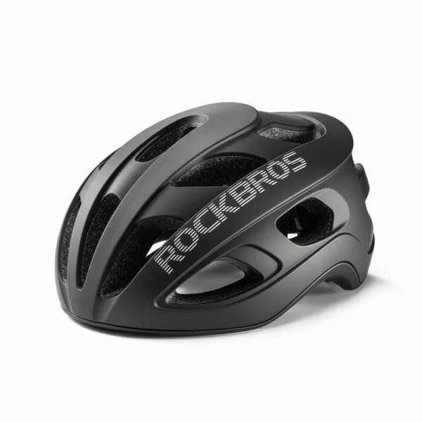 Kask rowerowy dla dorosłych (58-62 cm) czarny mat, ionic+ ROCKBROS 100049007