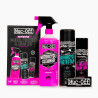 Zestaw do mycia i zabezpieczania motocykla + smar do łańcucha CLEAN, PROTECT & LUBE KIT 3w1 MUC-OFF