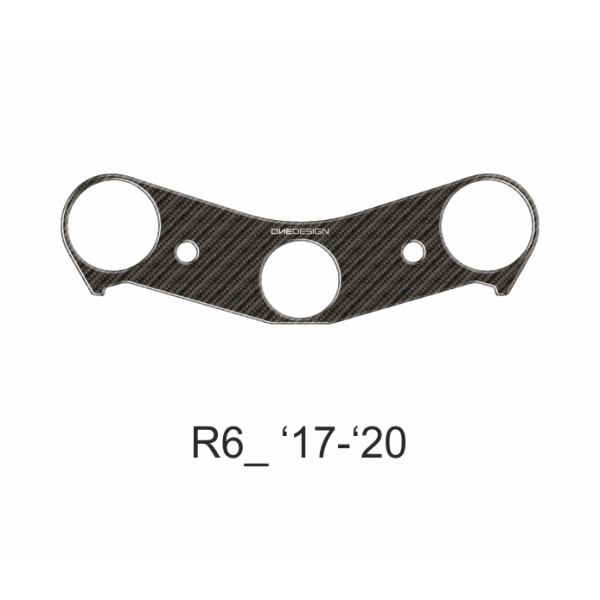 ONEDESIGN Naklejka na półkę kierownicy YAMAHA R6 2017-2020
