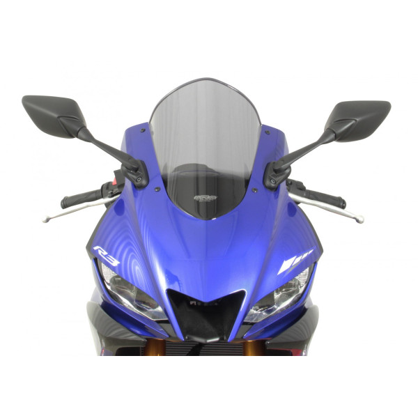 Szyba motocyklowa MRA YAMAHA YZF R 25, RG10, -2018, forma R, przyciemniana