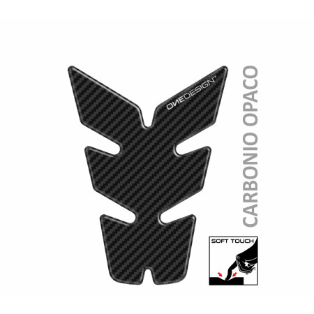 ONEDESIGN Tankpad "Soft Touch" matt czarny na zbiornik motocykla