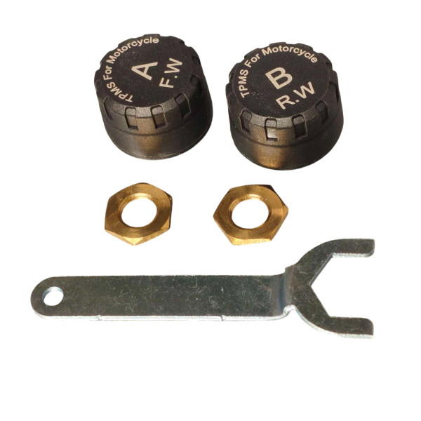 Zestaw czujników ciśnienia w oponach TPMS do ekranów motocyklowych Navtica (Nomad / Nomad Plus)