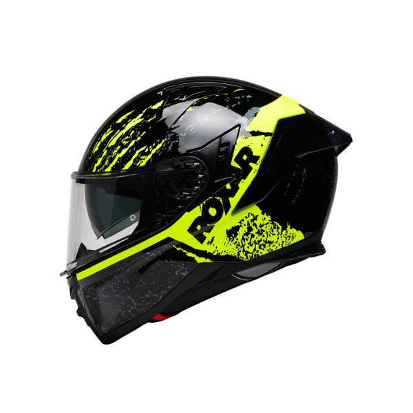 [OUTLET] Kask motocyklowy ROXAR BAYAMO EVO TOXIC Czarny fluo rozmiar M