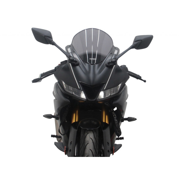 Szyba motocyklowa MRA YAMAHA YZF R125, , 2019-, forma R, przyciemniana