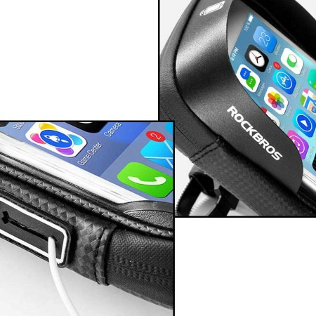 Uchwyt rowerowy na telefon torba na kierownicę Rockbros B17-3-6