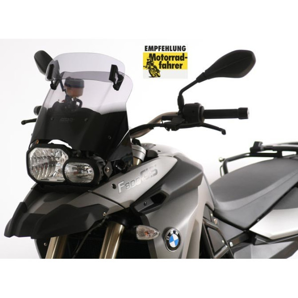 Szyba motocyklowa MRA BMW F 650 GS, E8GS, 2008-2013, forma VTM, bezbarwna