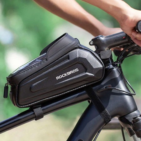 Uchwyt rowerowy na telefon torba na ramę Rockbros B68