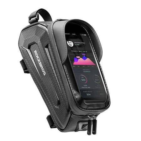 Uchwyt rowerowy na telefon torba na ramę Rockbros B68