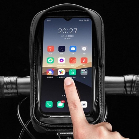 Uchwyt rowerowy na telefon torba na kierownicę Rockbros B70