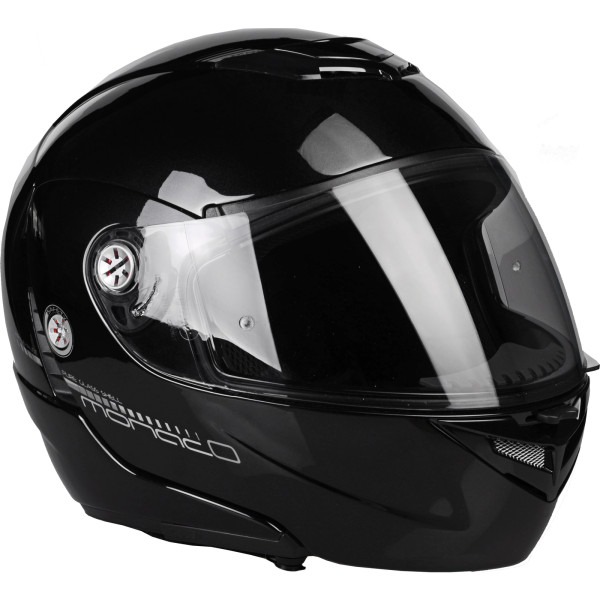 Kask motocyklowy LAZER MONACO EVO Pure Glass czarny metalik