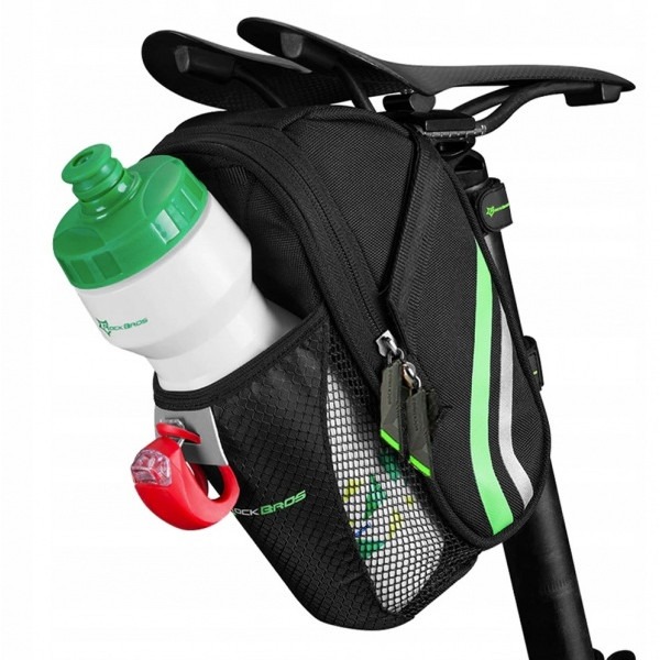 Sakwa, torba rowerowa pod siodło Rockbros C7-BK z miejscem na bidon