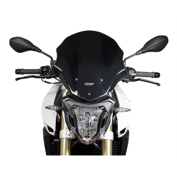 Szyba motocyklowa MRA BMW F 800 R, E8ST, 2015-, forma T, przyciemniana