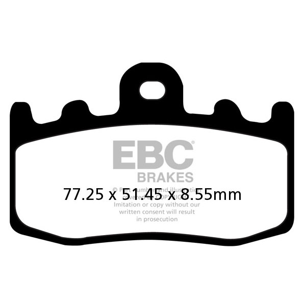 Klocki hamulcowe EBC EPFA335HH Extreme Pro (kpl. na 1 tarcze)