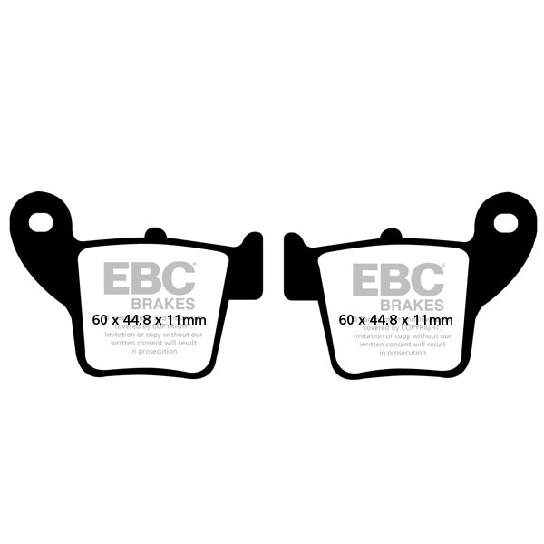 Klocki hamulcowe EBC EPFA346HH Extreme Pro (kpl. na 1 tarcze)