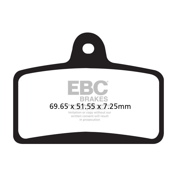 Klocki hamulcowe EBC FA399 (kpl. na 1 tarcze)