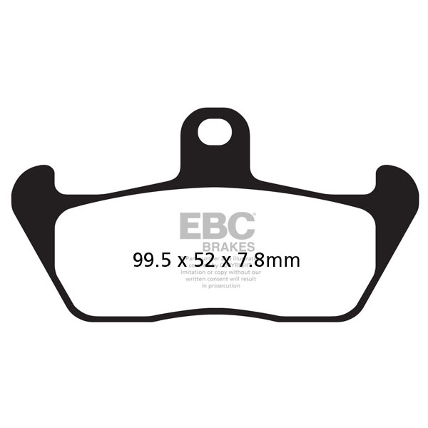 Klocki hamulcowe EBC FA163 (kpl. na 1 tarcze)